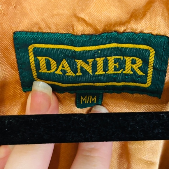 Danier 1970s Vintage Genuine Suede Brown Western Style Cowboy Coat SZ Medium - Picture 8 of 16